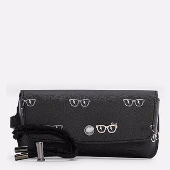 Coach Sunglass Case With Sunglasses Print - Picture 1 of 1